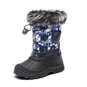 New in the Box Boy’s Dream Pair Faux Fur Trimmed Snow Boots, Size 4